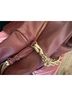 Zara 100% Leather Burgundy Leather Hobo One size - photo 11