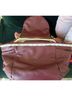 Zara 100% Leather Burgundy Leather Hobo One size - photo 8