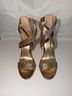 Charlotte Russe Silver Gold Heels Size 9 - photo 3