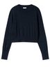 Silk Laundry 100% Merino Solid Blue Wool Pullover Sweater Size S - photo 1
