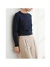 Silk Laundry 100% Merino Solid Blue Wool Pullover Sweater Size S - photo 4
