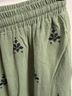 Easel Floral Green Casual Pants Size S - photo 5