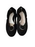 BeautiFeel 100% Suede Black Flats Size 8 - photo 1