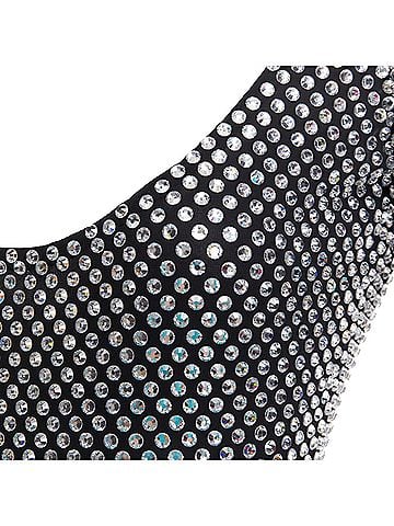 Alexandre Vauthier rare ALEXANDRE VAUTHIER COUTURE SS2021 Runway silver crystal scoop neck jumpsuit (view 2)