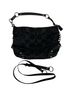 Coach 100% Canvas Print Black Shoulder Bag One size - photo 2