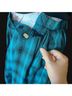 Hot Topic 80% Polyester 20% Rayon 100% Polyester Plaid Blue Black Skort Size S - photo 4