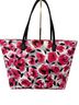 Kate Spade New York 100% Polyester Floral Pink Black Tote One size - photo 3