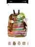Lily Bloom 100% Recycled Plastic Stripes Multi Color Backpack One size - photo 3