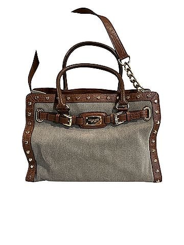 Michael Kors Leather Satchel (view 1)