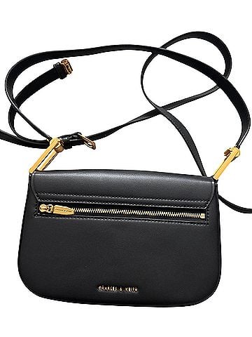 Charles & Keith Leather Crossbody Bag (view 2)