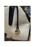 Brahmin Solid Floral White Black Shoulder Bag One size - photo 4