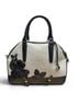 Brahmin Solid Floral White Black Shoulder Bag One size - photo 3