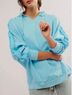 Free People Blue Pullover Hoodie Size XL - photo 6