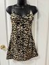 Superdown Solid Gold Black Cocktail Dress Size XS - photo 4