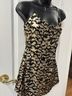 Superdown Solid Gold Black Cocktail Dress Size XS - photo 5