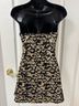 Superdown Solid Gold Black Cocktail Dress Size XS - photo 9