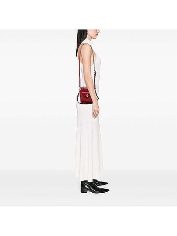 Miu Miu Vitello Soft Crystal Embellished Solitaire Camera Bag (view 2)