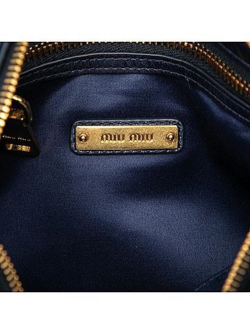 Miu Miu Matelasse Nappa Bow Shoulder Bag (view 2)