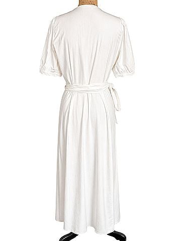 Reformation Kaelie Wrap Cocktail Dress (view 2)