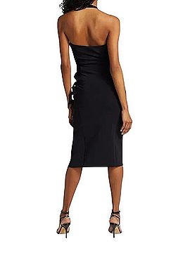 Chiara Boni La Petite Robe Ambra Halter Dress Cocktail Dress (view 2)