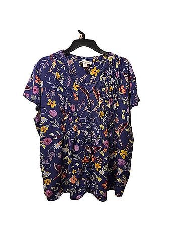Coldwater Creek Short Sleeve Blouse (view 1)