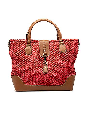Gucci Wicker Santa Monica Tote (view 1)