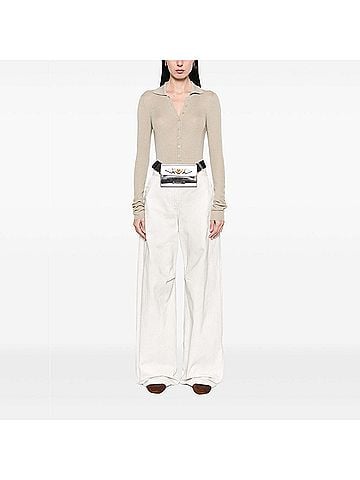 Versace Metallic Calfskin La Medusa Biggie Belt Bag (view 2)
