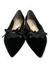 Nina Black Flats Size 7 1/2 - photo 1