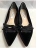 Nina Black Flats Size 7 1/2 - photo 4