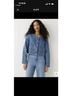 J.Crew Blue Denim Jacket Size 8 - photo 6