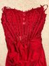 Windsor 100% Polyester 100% Polyester 100% Polyester Floral Red Cocktail Dress Size S - photo 6