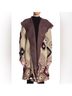 VERTIGO Graphic Ivory Burgundy Black Jacket Size M - photo 3