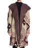 VERTIGO Graphic Ivory Burgundy Black Jacket Size M - photo 1