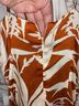 Tuckernuck 100% Polyester Floral Brown Ivory Casual Dress Size XS - photo 7