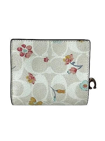 Coach Signature Mystical Floral Snap Wallet C8704 Wallet (view 2)