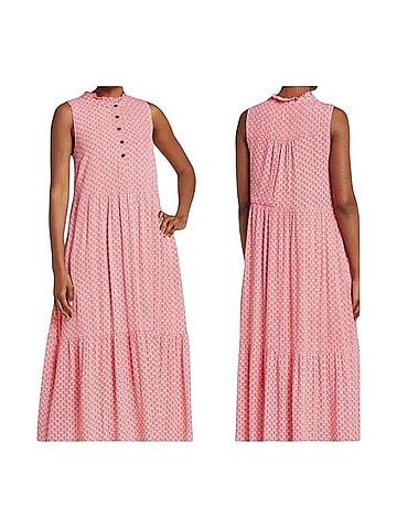 Gibson Look Sunny Day Tiered Maxi Dress Casual Dress (view 2)