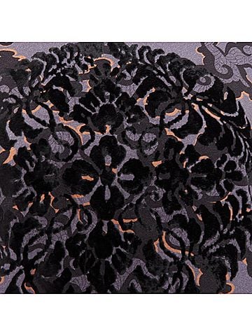 Dries Van Noten DRIES VAN NOTEN 2013 purple orange oriental cloud print felt applique tshirt S (view 2)