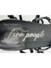 Free People 100% Leather Black Sandals Size EU 38 - photo 3