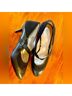 Donna Karan Active 100% Leather Black Heels Size 9 1/2 - photo 3