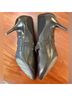 Donna Karan Active 100% Leather Black Heels Size 9 1/2 - photo 6