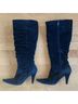 Kenneth Cole REACTION 100% Leather Black Boots Size 8 1/2 - photo 3