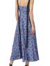 Prabal Gurung 100% Polyester Floral Blue Red Casual Dress Size 4 - photo 2