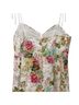 Astr Floral White Pink Cocktail Dress Size L - photo 2