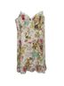 Astr Floral White Pink Cocktail Dress Size L - photo 4