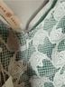 Tory Burch 100% Polyester Floral Green Blue Cocktail Dress Size 4 - photo 5