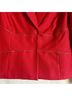 Isabella suits 100% Polyester Red Cocktail Dress Size 12 - photo 8