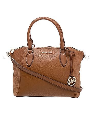 Michael Kors Leather Satchel (view 1)