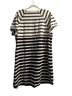 Talbots Stripes Black White Casual Dress Size XL - photo 1