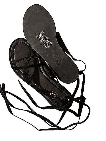 Everlane Leather Crisscross Sandals (view 2)