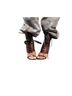 Azalea Wang Red Black Ankle Boots Size 10 - photo 2